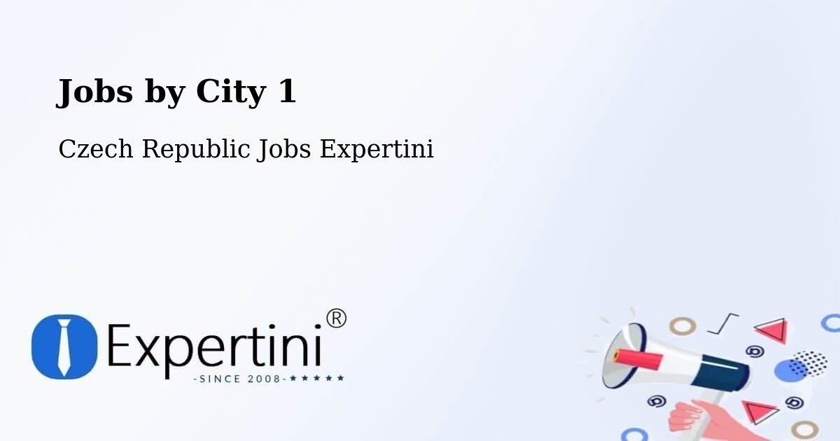 City Jobs in Czech Republic - Expertini